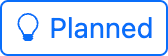 已规划 / 已计划